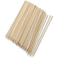 Royals 60Pc Bamboo Skewers Sticks 8 Inch | Frying, Grilling, Roasting Skewer | Barbeque Grilling Sticks |