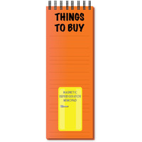 Nourish Paper Fridge Magnet (Orange)