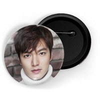 Dhcrafts Pin Badges K-Drama Korean Actor Multicolour Lee Min-Ho D14 Glossy Finish Design Pack Of 1