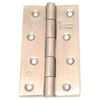 Ssiskcon 304 Grade Stainless Steel Door Butt Hinges Hinge With Screws Export Design Quality Innovation (6 Inch 2.5 Mm(Pack Of 4))