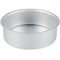 Rinkle Trendz Aluminium Round Cake Mould Cake Pan Cake Tin 8 Inches