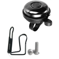 Fastped Bicycle Water Bottle Cage Holder With Handlebar Bell Ring (Combo) Ycle Water Bottle Holder Rack Aluminum Water Bottle Stand Ultra-Loud Cycle Horn For Safety | Lightweight Anti-Rust Cycle Bell