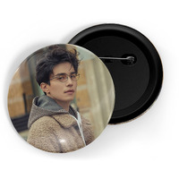 Dhcrafts Pin Badges K-Drama Korean Actor Multicolour Lee Dong-Wook D4 Glossy Finish Design Pack Of 1
