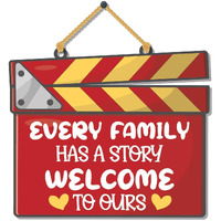 Aps Art Plus Store Every Family Story Wall Hanging For Wall Decor, Wall Hanging For Living Room, Home Decor Stylish