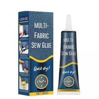 Jancom Multi Fabric Quick Dry Fabric Stitch Instant Sew Glue Bonding Liquid Kit Ultra-Stick Fabric Glue For Clothing Adhesive