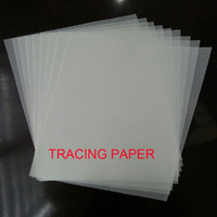 Eclet A4 Size Tracing Paper, Laser Translucent Sketching And Tracing Paper 50 Sheet