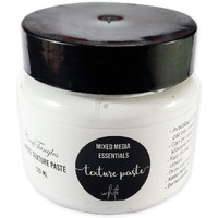 Craftangles Texture Paste - White (120 Ml), For Art And Craft, Non Toxic, Made In India, Artist Grade, Add Texture To Art, Ctmmtpw120