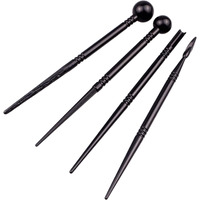 Oytra Clay Modelling Tools Set Of 4 For Carving Sculpting Cutting Embossing Art And Craft Clay Pottery Moulding Plastic Pen Indentation Tool For Beginners Adults Professionals