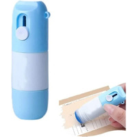 Gerix 2 In 1 Thermal Paper Correction Fluid With Unboxing Knife Parcel Opener Whiteout Liquid Instant Privacy Protection Portable Correction Fluid With Cutter For Package Labels,Bills