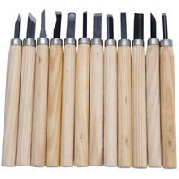 Gnanex Wood Carving Tool Set Of 12Pcs Chisels Knives & Accessories