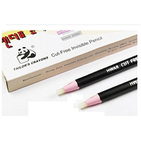 Jainsons Panda Hwail Cut-Free Invisible Wax Pencil For Writing Marking On Fabric, Cloth, Shoes-12 Pcs