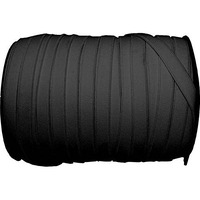 Jainsons Elastic 100 Meters Pack. Premium Boutique Range Heavy Quality, Ideal For Tailoring/Sewing, Fashion Designing, Boutique, Stitching. (Black, 12 Mm)