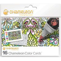 Chameleon Color Cards In Mirror Images