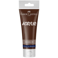 Faber-Castell Creative Studio Acrylic Tube120Ml-Burnt Siena 283