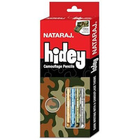 Nataraj Hidey Camouflage Pencil Camouflage, Pack Of 10 X 3-3 Pack