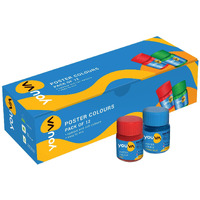 Youva Navneet|Poster Colours For All Age Groups|Liquid Colours|10 Ml Each|Pack Of 12, Multicolour