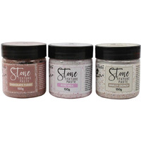 Little Birdie Itsy Bitsy- Stone Texture Paste Chocolate Fudge/Rose Milk/Barley Crunch Pack Of 3