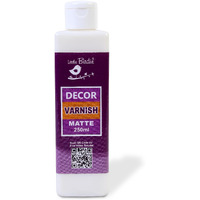 Little Birdie Decor Varnish Matte 250Ml | For Durable Matte Finish To Canvas, Wooden Surfaces, Mdf, Oil And Acrylic Paintings, Glass, Metal, Terracotta And More | Water Based & Fast Drying