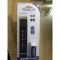 Staedtler Mars Lumograph Artist Assorted Pencil Set (Black)