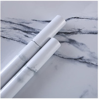 Kuber Industries Pet Wallpaper For Walls And Furniture Of The Living, Bedroom, And Kitchen I Self-Adhesive, And Waterproof I Diy Marble Designer Wall Sticker |Set Of 2 Rolls, 60Cmx300Cm (Pack Of 1)