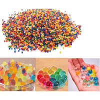 Firstly Traders Craftbeads 5 Ounces Of Colorful Magic Crystal Water Jelly Mud Soil Beads Balls/Multi Color