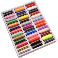 Generic Units Of 39-Colors 402 Fine Sewing Thread For Hand Sewing Industrial Machine