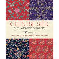Chinese Silk Gift Wrapping Papers
