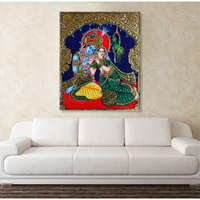 Printelligent Unframed Canvas Religious Wall Painting (Pt-2)