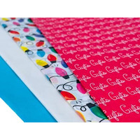 Kidsy Winsy Bright Printed Luxury Tissue Gift Wrapping Paper | 20 X 20 Inches 18Gsm | Uses Diy And Crafts, Stuffing Bags And Box Packaging, Gift Wrapping & Decorations (32 Sheets)