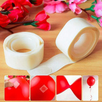 Pryfil 200Pcs Balloon Glue Dot Point Dots Removable, 2Rolls (100 Pieces Each Rolls)|Glue Dot Tape For Balloons | Glue Dot For Balloons Decoration | Ceiling Balloons Tape