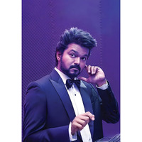 Goat Thalapathy Vijay Poster | Wall Decor Stickers For Living Room, Bedroom Decoration