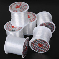 Diy Crafts 1X, Transparent Clear Color, 1 Pc Only, Non - Stretch Fish Line Wire Nylon String Beading Cord Thread For Jewelry(1X, Transparent Clear Color)