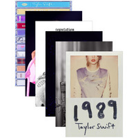 Printnet - Set Of 6 Taylor Swift Poster | Hd Poster For Room Decor (Size :- 12X8 Inch)