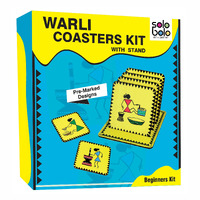 Solobolo Warli Art Painting Kit With Art And Craft Materials | Craft Kit For Girls 12-15| Gift For Girls Age 8 9 10 11 12 13 14 15