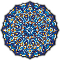 Vah- Kya Bat Hai !! Wall Art For Living Room, Room Wall Art, 3D Wall Art, 3D Wall Decor, Mandala Wall Decor, Mandala Wall Hanging, Wall Arts For Living Room, Wood Decor For Wall (Set Of 1)