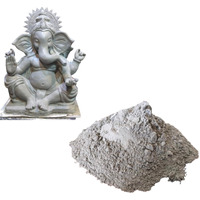 Ganesh Pottery Premium Diy Shadu Mati/Clay Powder Ready To Use For Home Made Organic Eco-Friendly Ganesha Making| Nontoxic Natural Soft For Kids Adults Sculpture And Modeling At School 1Kg