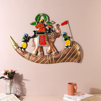 Habere India-All The Cultures Fabricating India Rajasthani Baraat Wall Decor | Wall Decor For Living Room | Corporate Gift Items | Corporate Gifting Wall Art | Best Corporate Gifts For Employees