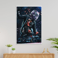 Tenorarts Formula One Racer Lewis Hamilton Poster F1 Fan Art Print Wall Poster With Thick 300 Gsm Matt Finish Paper (18Inches X 12Inches)