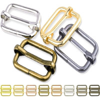 Diy Crafts 5 Pcs Slide Buckles, Nickel Silver, Choice Colors Larger Lobster Clasps With Keychain Rings + Tail Chains Or Swivel Clasps 2 Type Mix, Metal K(5 Pcs Slide Buckles, Nickel Silver)