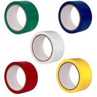 Dm Tapes Vastu Color Floor Tapes  Vastu Correction For Wc Toilet, And Entrance, 2 Inch X 15 Mtr, Combo Pack Of 5 (Red, White, Green, Yellow, Blue)
