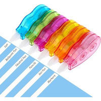 Eclet Correction Tape - Pack Of 2 Pcs Correctionstationary Items, Correction Pen Tape (Any 2 Rando Tape 12 Meter X 5 Mm, For Journal, Correction Pen, Whitener For Correction, M Color Sent) B