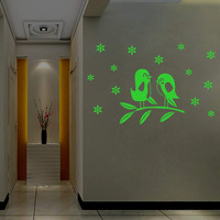 Dreamkraft Glow In The Dark Kids Room Decor Radium Sticker (Green, 57X37 Cm)