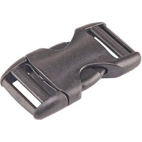 Diy Crafts Black, Pack Of 8 Pcs, 1 Inch Dual Adjustable Side R (Black, Pack Of 8 Pcs)