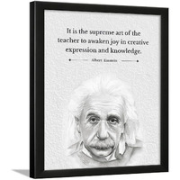 Chaka Chaundh - Motivational Quotes Frames - Framed Posters With Frame  Suitable Albert Einstein Quotes Wall Frames For Office, Student And Study Room - Photos With Quotes - (14 X 11 Inches)