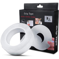 Darkstone Fab New Multipurpose Double Sided Tape Heavy Duty Adhesive Silicone Tape Heat Resistant Removable Anti-Slip Gel Nano Grip Tape