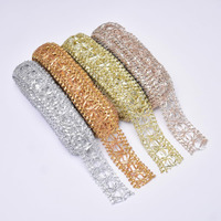 Embroiderymaterial Laces And Borders Material Gota Patti Lace For Saree, Dupatta, Blouse, Kurti & Other Dresses (4 Rolls, 1Roll/Color, 8 Meters/Roll)