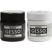 Itsy Bitsy Craft Store 42403 Gesso Finish Paint 100Ml, Multicolor
