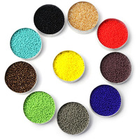 Embroiderymaterial Preciosa Glass Seed Beads For Jewelry Making, Bracelet Making, Bead Weaving, Embroidery & Crafts, Combo Of 10 Vibrant Colors | 15/0 (1.5Mm Size) 100 Grams/10 Gram Each Colors