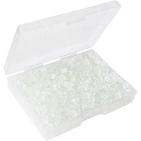 Diy Crafts Pack Of 200 Pcs, Silver, Pairs Bullet Clutch Earring Backs With Pad Earring Safety Backs (Silver; Gold; C (Pack Of 200 Pcs, Silver)