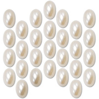 Diy Crafts 50 Grm, As Image, 4Mm X 6Mm As Image Diy Accessory Findings Jewellery Clasps Fittings Diy Jewellery Making Accessories Pearl Color Plastic Material S (50 Grm, As Image)